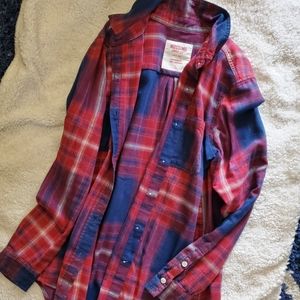 mossimo supply co flannel shirt